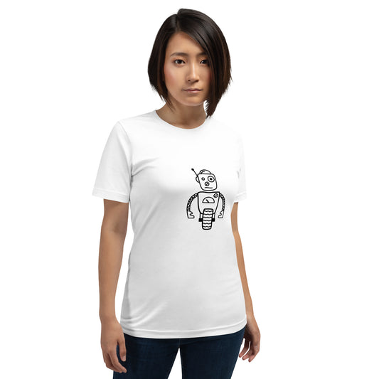 T-shirt - Unique robots - Derpy robot