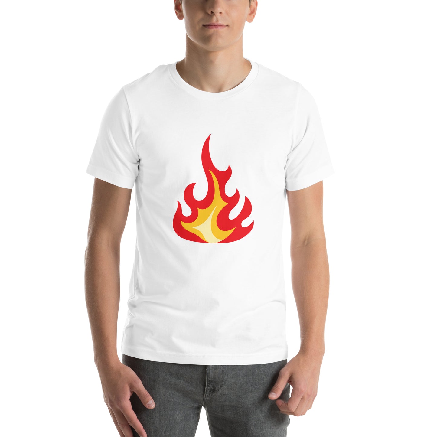 T-shirt - Flames & fire - Orange flames