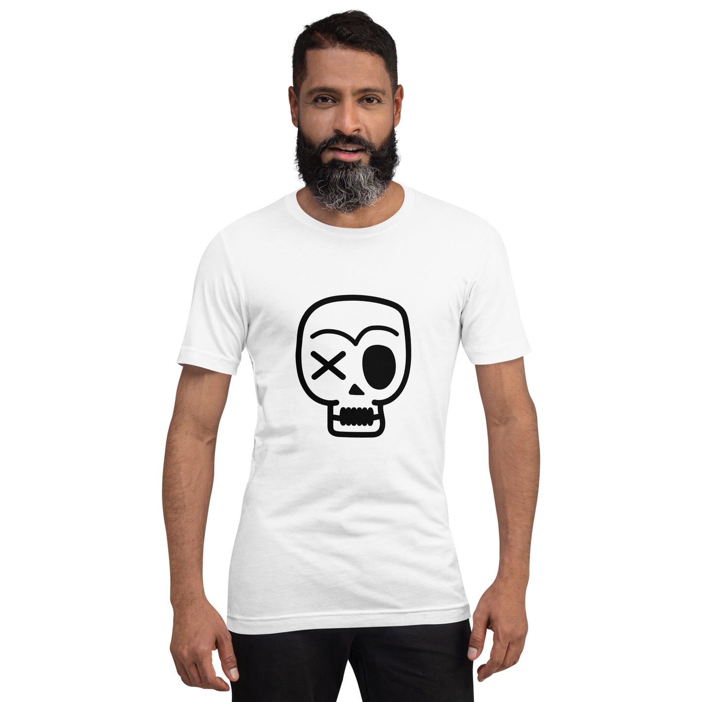 T-shirt - Skulls - Skull with one eye