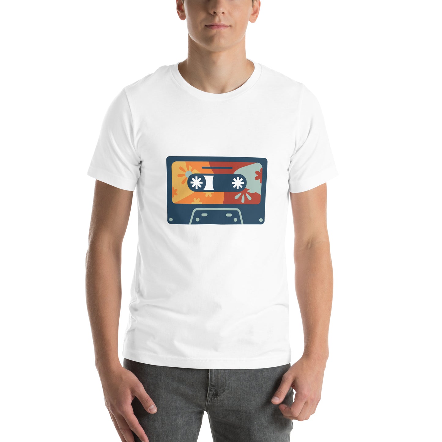 T-shirt - Back to the 60s - Cassette tape