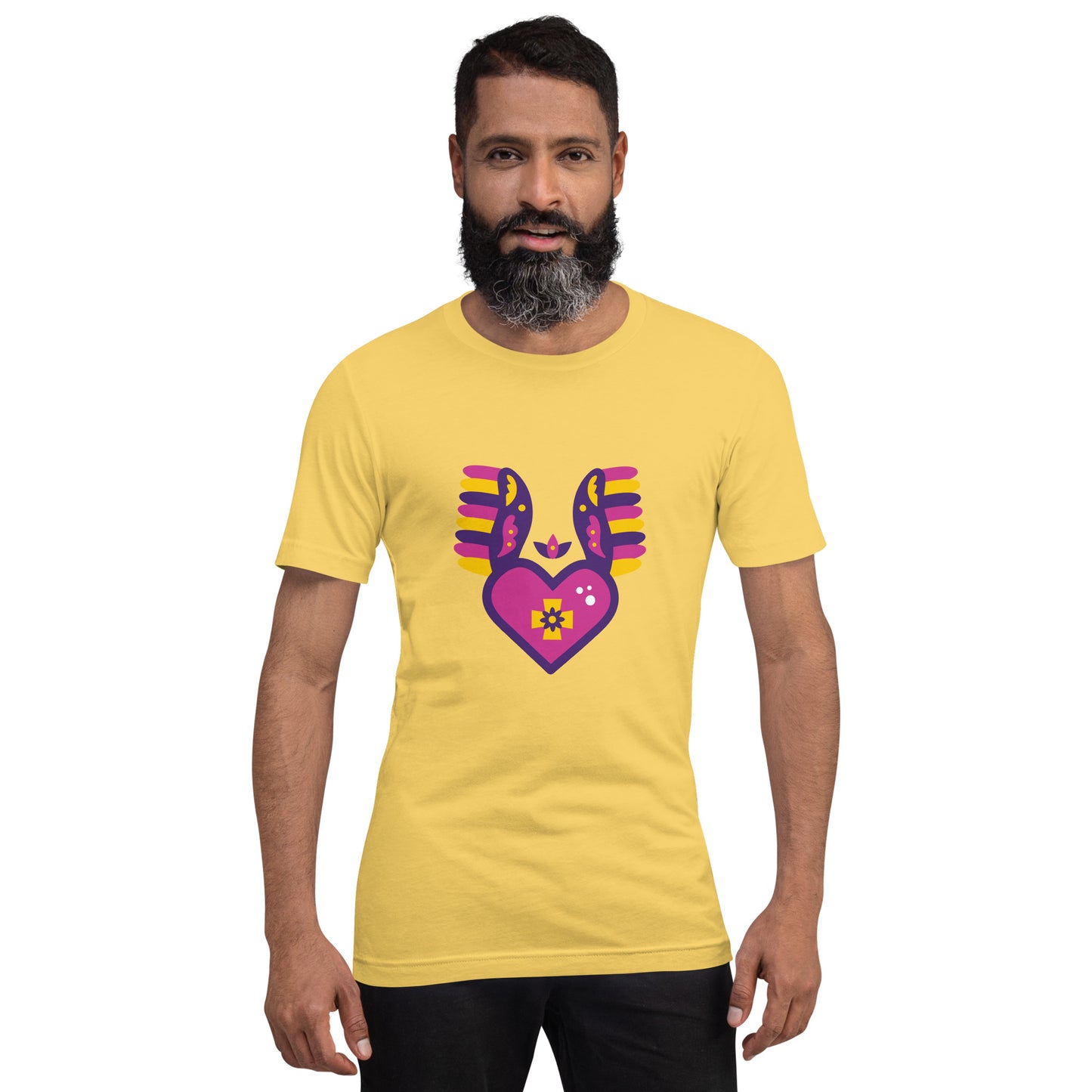 T-shirt - Touch of Mexico - Mexican sacred heart