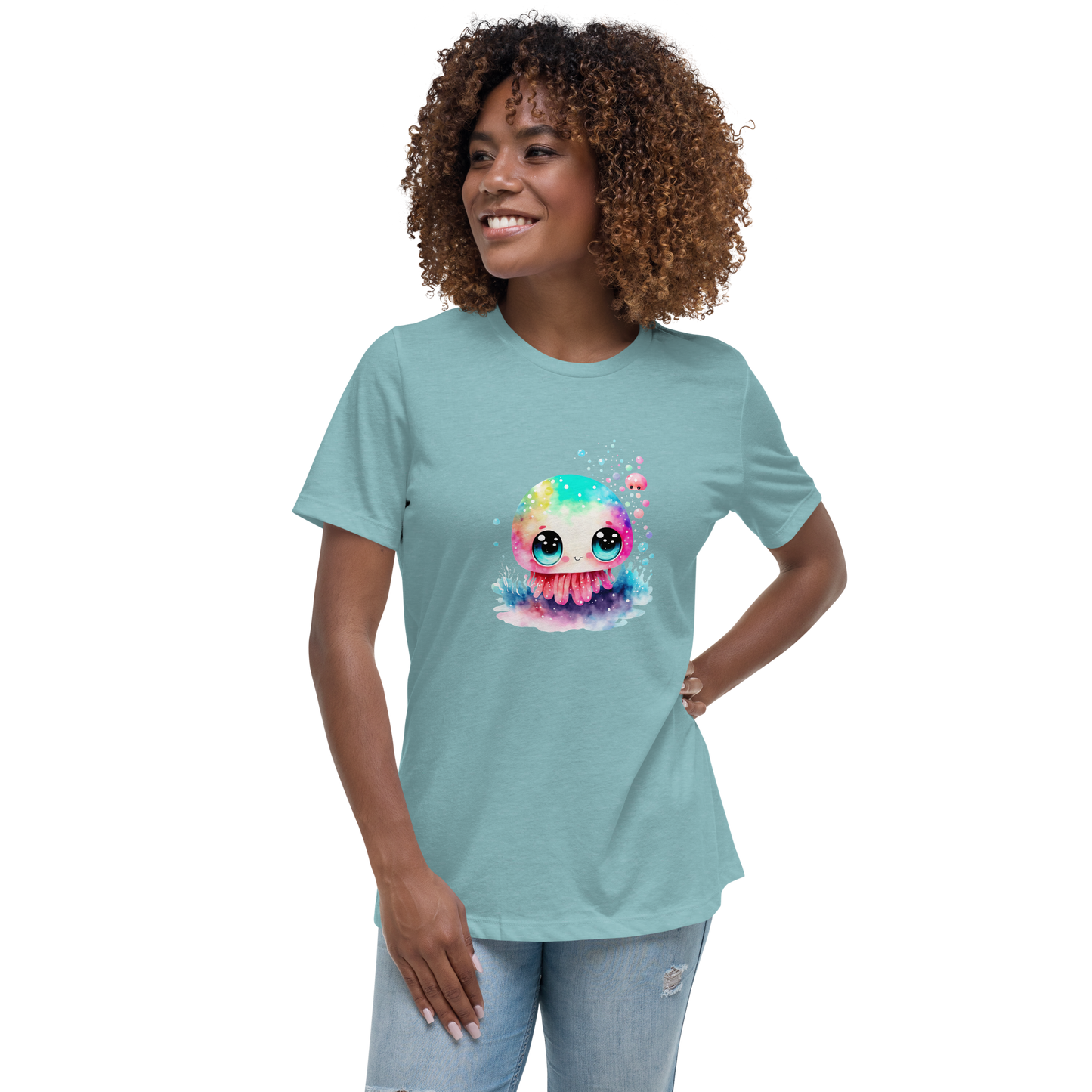 Women's Relaxed T-Shirt - Adorable Kawaii