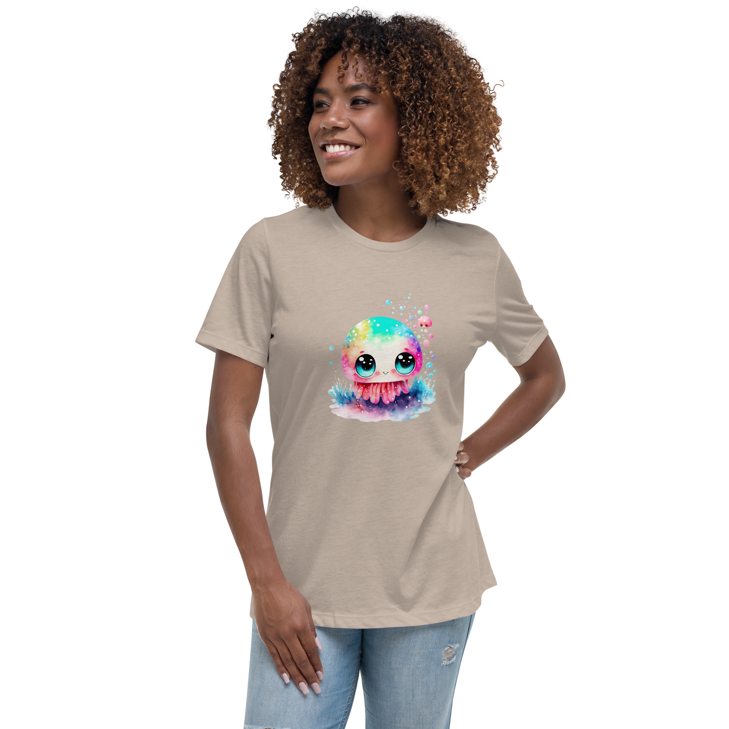 Women's Relaxed T-Shirt - Adorable Kawaii