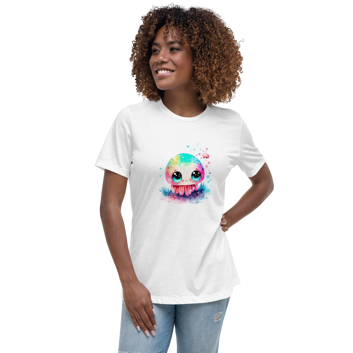 Women's Relaxed T-Shirt - Adorable Kawaii